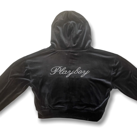 BLACK VELVET PLAYBOY TRACKSUIT - Picture 2 of 4